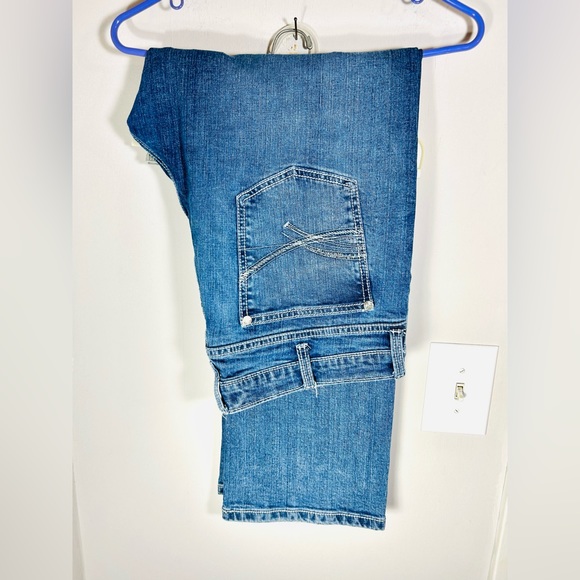 Wrangler 20X mens no. 42 Vintage bootcut jeans size 36x30 slim fit 11” rise Preo - Picture 2 of 6